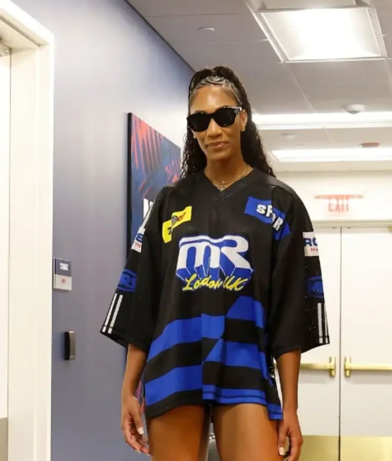 A’ja Wilson AT&T WNBA All-Star Game 2025 Black Jersey