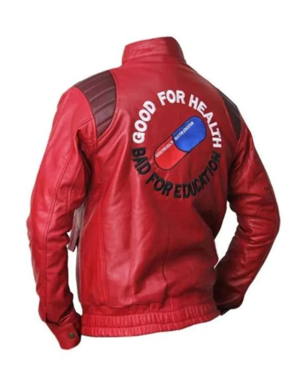 Akira Kaneda Red Leather Jacket