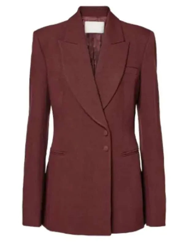 Naomi Watts All’s Fair Maroon Blazer