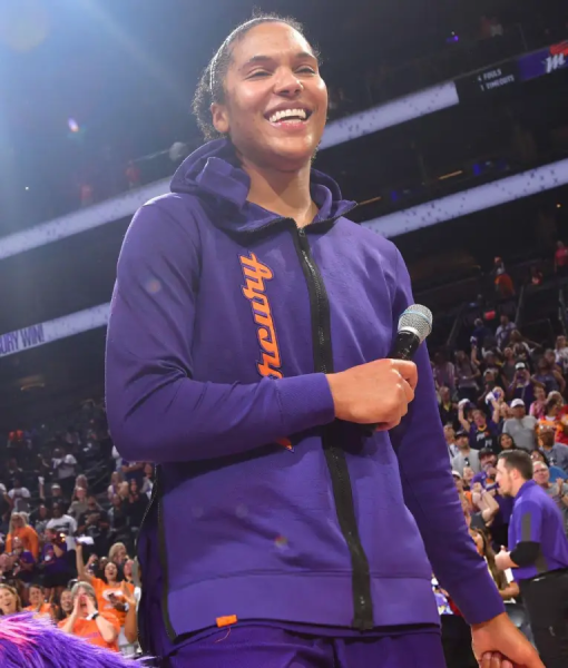 Alyssa Thomas Phoenix Mercury 2025 Purple Hoodie