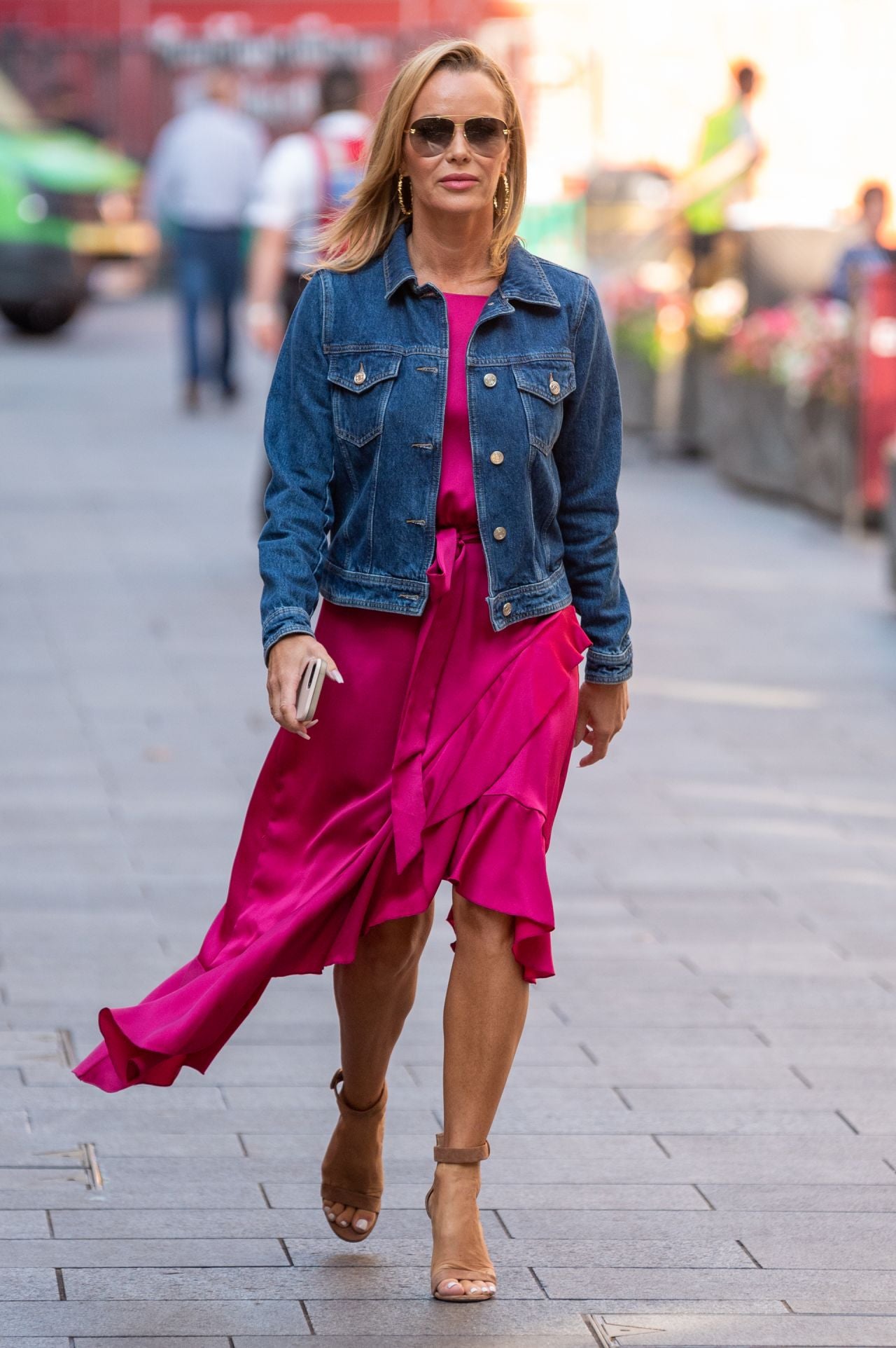 Amanda Holden Blue Denim Jacket