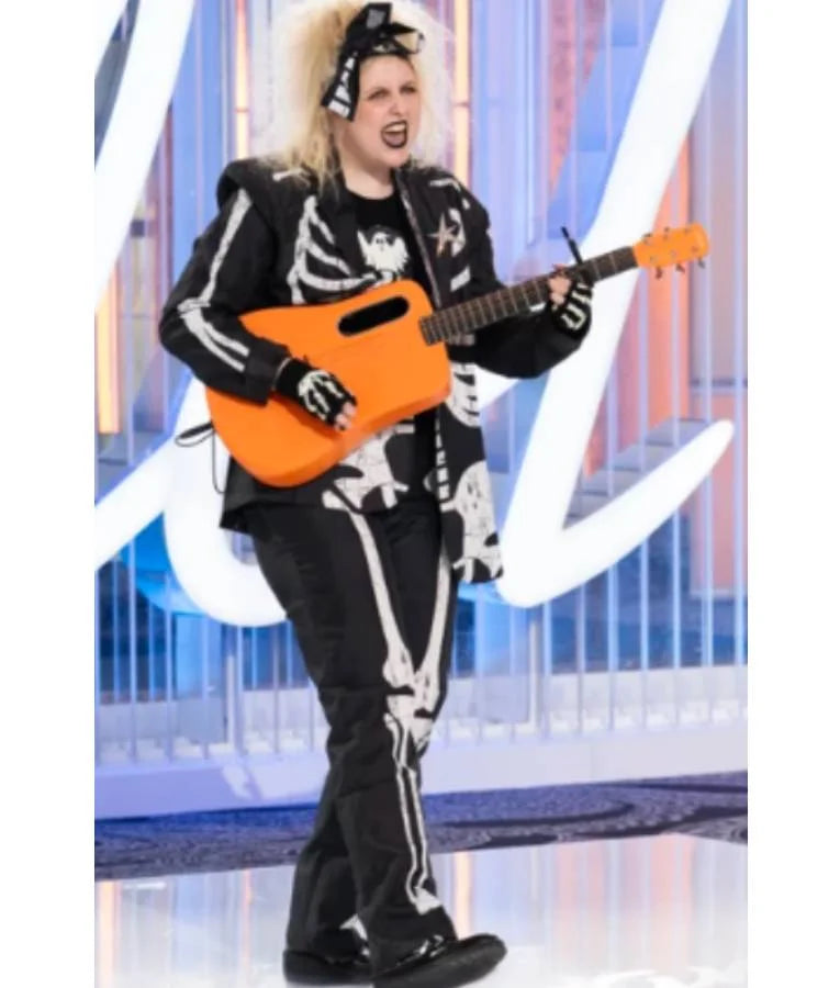 American Idol S23 Presley Cash Black Suit
