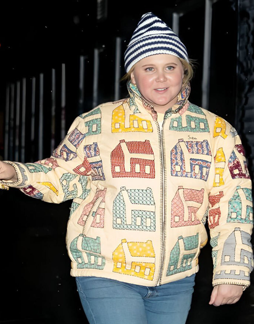 Amy Schumer NYC 2025 Cottage House Jacket