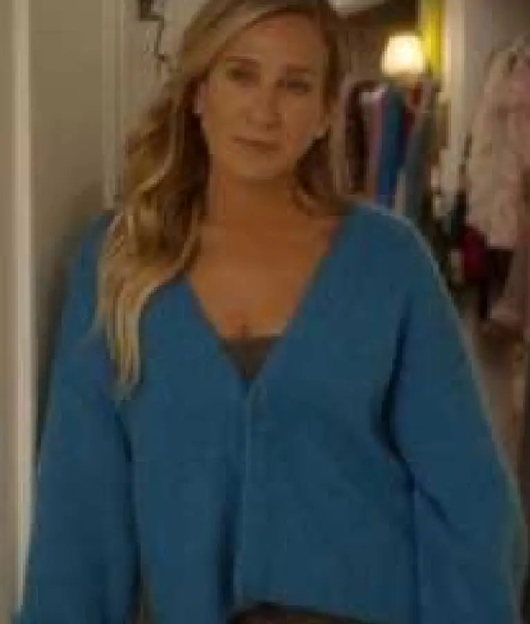 And Just Like That S03 Carrie Bradshaw Oversized Cardigan