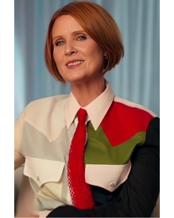 And Just Like That S03 Miranda Hobbes Western Multicolored Shirt