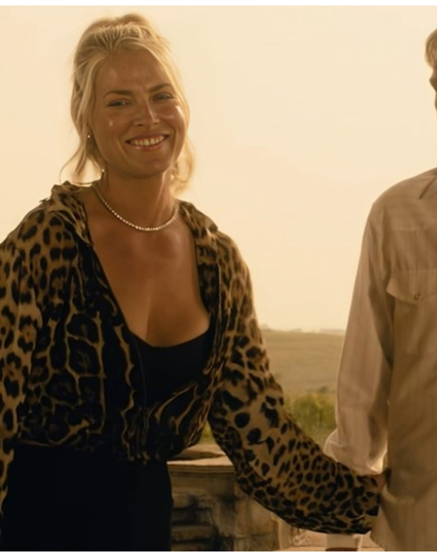 Landman 2024 Ali Larter Leopard Hoodie