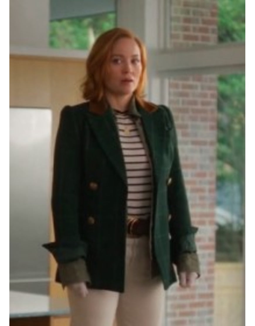Will Trent S03 Erika Christensen Checkered Blazer