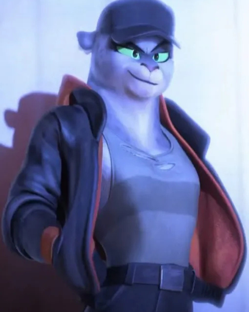 The Bad Guys II 2025 Kitty Kat Black Jacket