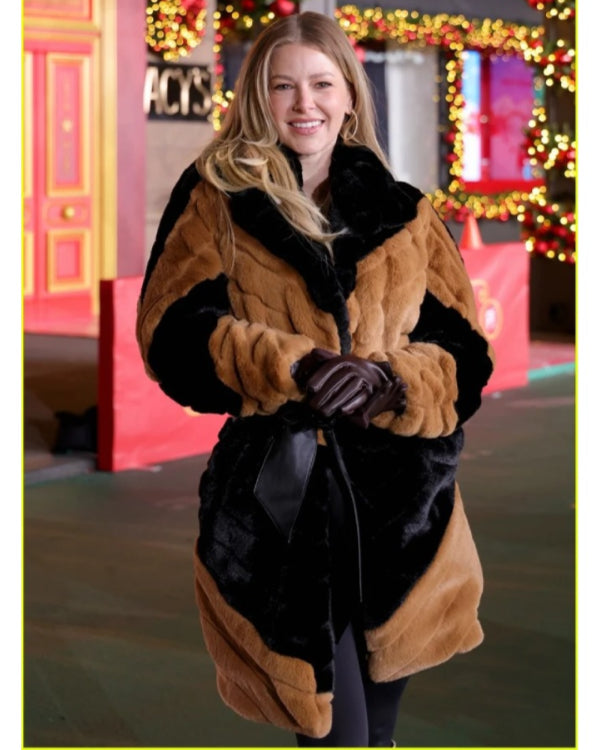 Ariana Madix Thanksgiving Day Fur Coat
