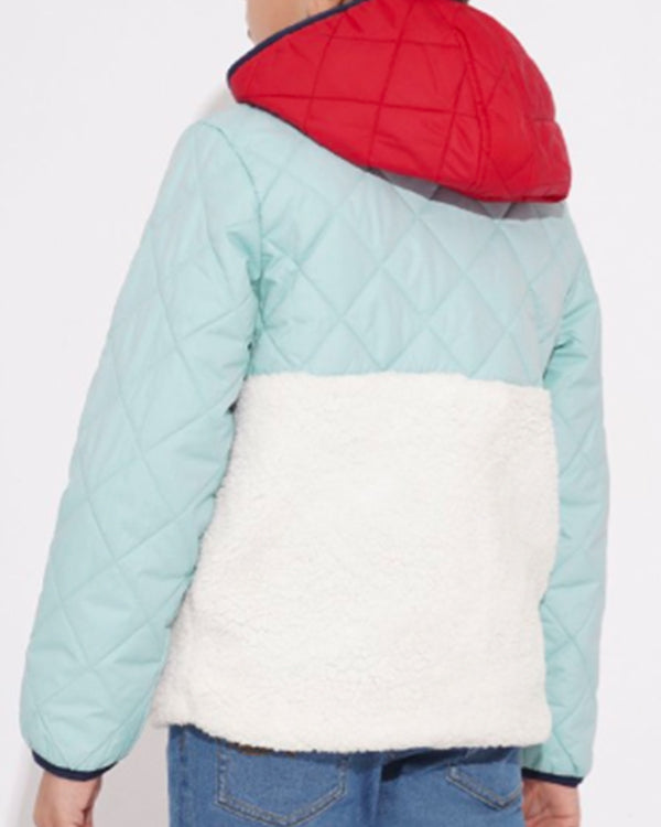 ArloChenowethTeacup2024CalebDoldenBlueColorblockQuiltedSherpabeautifulJacket