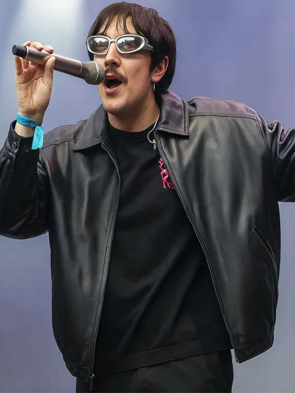 Artemas Lollapalooza Black Leather Jacket