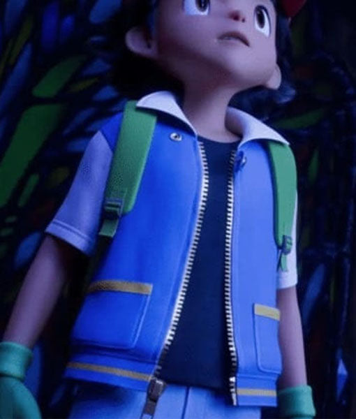Pokemon Ash Ketchum Leather Jacket