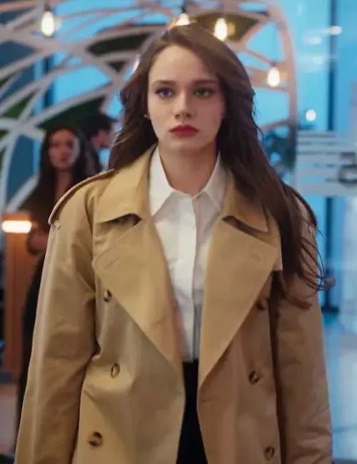 Asli Tuna As The Crow Flies S02 Beige Trench Coat