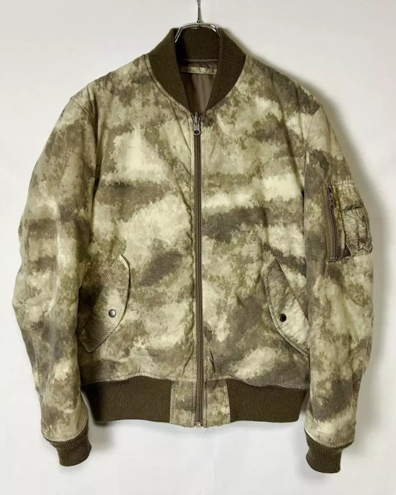 Avirex Ma-1 A-tacs Camo Reversible Flight Jacket