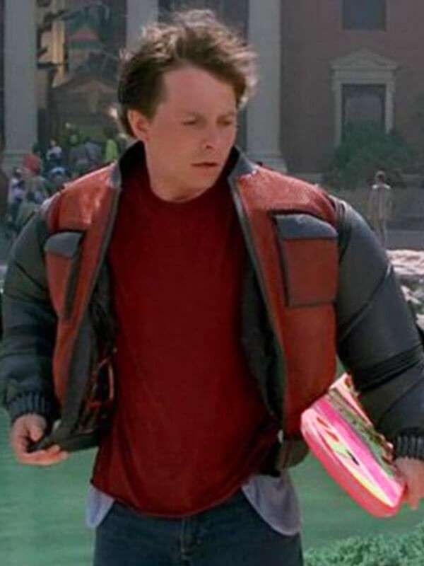Marty Mcfly Back To The Future Leather Jacket