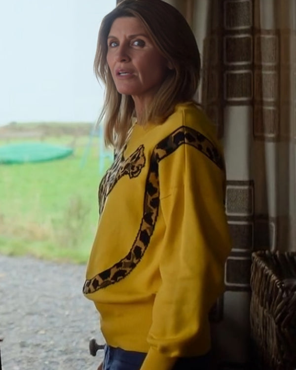 Bad Sisters Sharon Horgan Leopard Sweatshirt