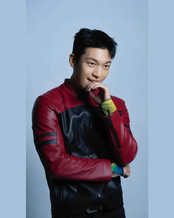 Wi Ha-joon Bad and Crazy Leather Jacket