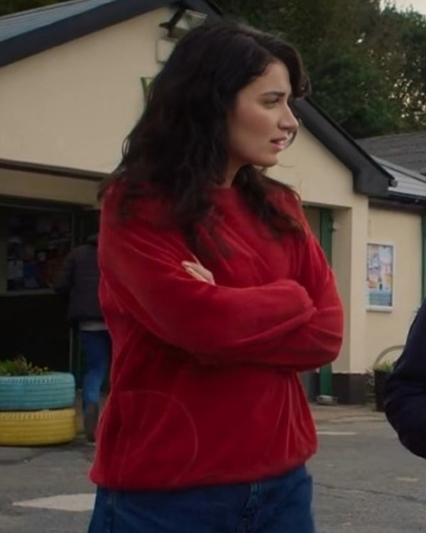 BeckaGarveyTV-SeriesBadSistersS02EveHewsonRedSweatshirt
