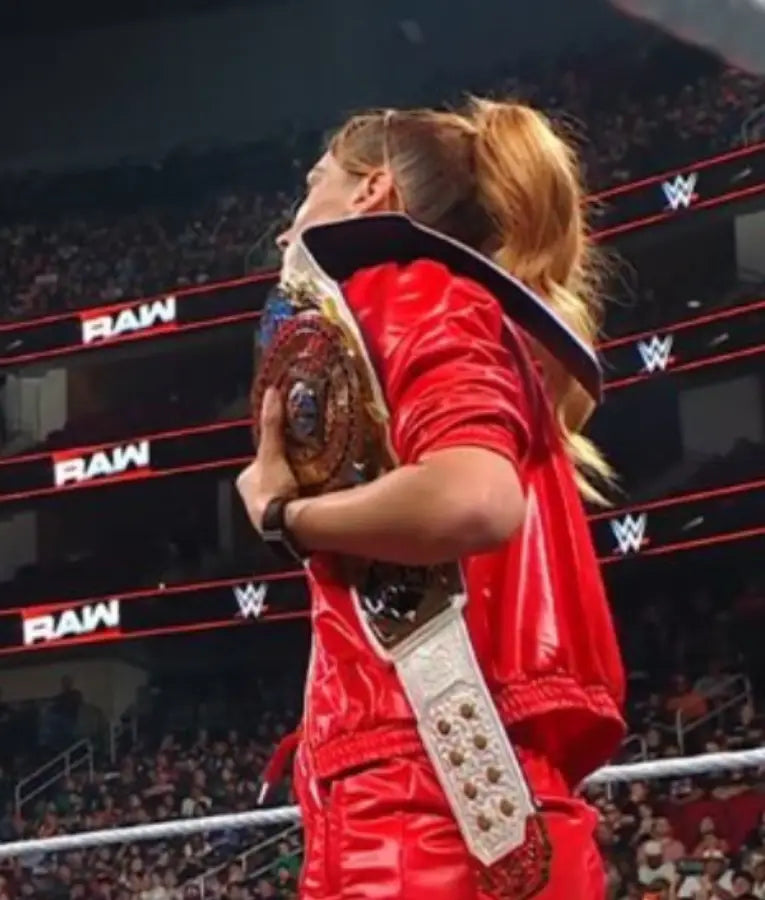 Becky Lynch WWE Monday Night RAW Red Jacket