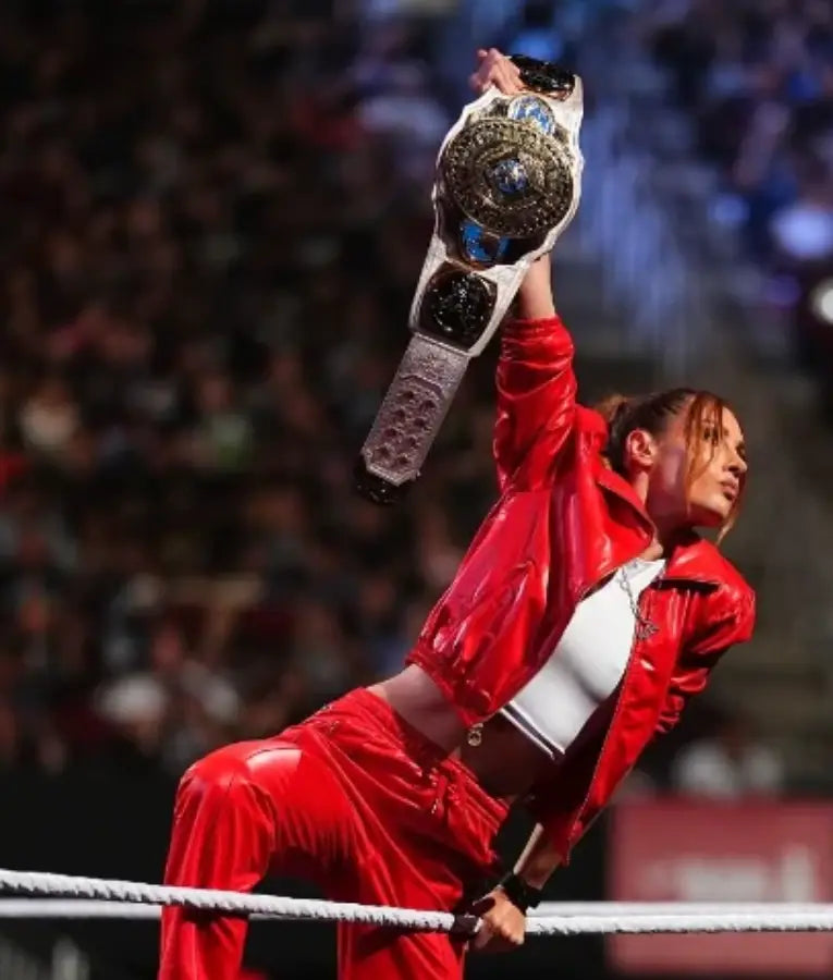 Becky Lynch WWE Monday Night RAW Red Jacket