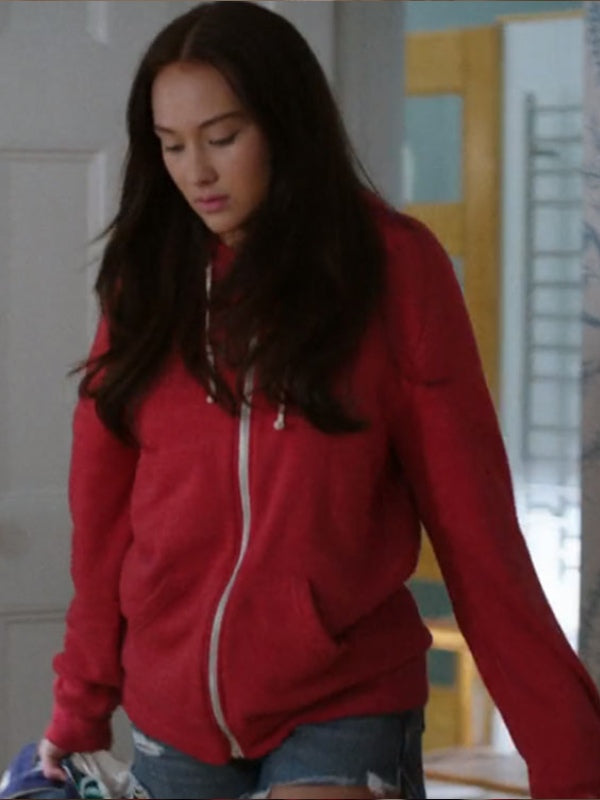 The Summer I Turned Pretty Lola Tung Red Hoodie