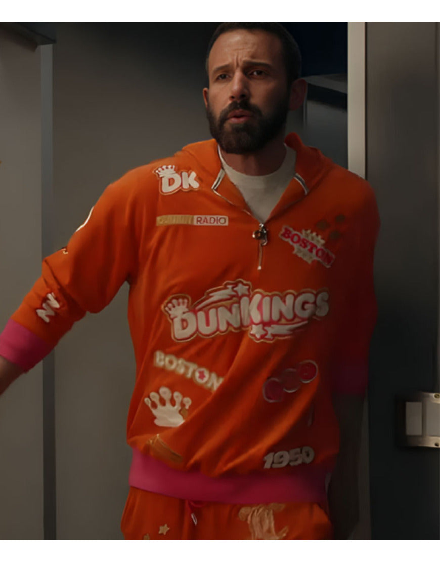 Ben Affleck Super Bowl Commercial 2025 Dunkings Tracksuit