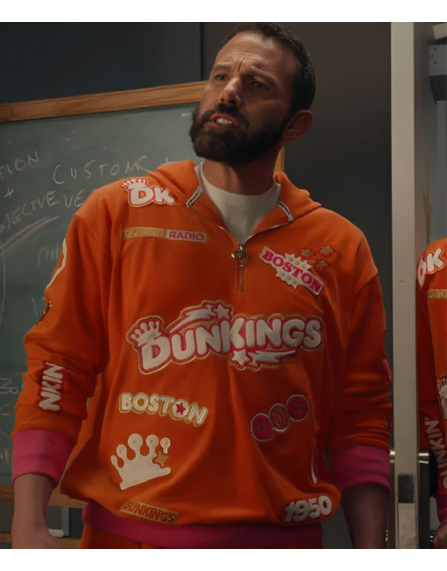 Ben Affleck Super Bowl Commercial 2025 Dunkings Tracksuit