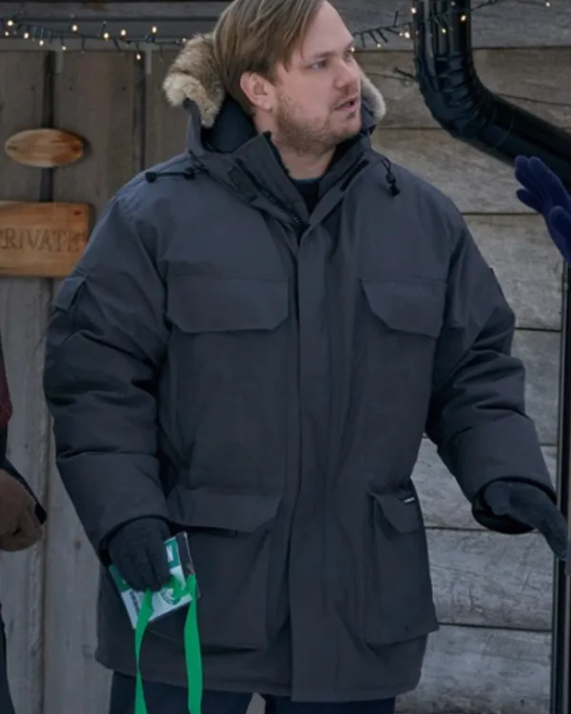 Benedikt Gröndal The Finnish Line Grey Hooded Jacket