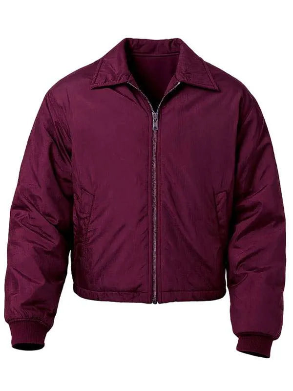 Logan Henderson Berlin Concert Maroon Jacket