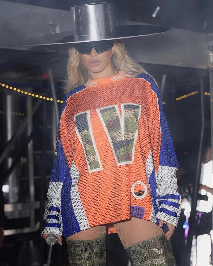 Beyoncé Camo Ivy Park Renaissance Tour Jersey