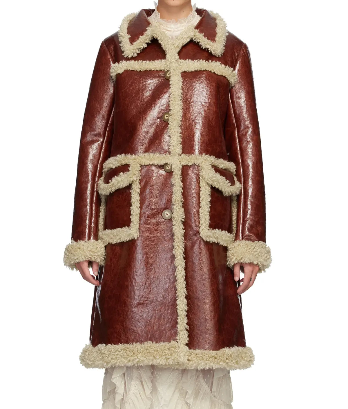 Beyond The Gates 2025 Eva Thomas Sherpa Coat