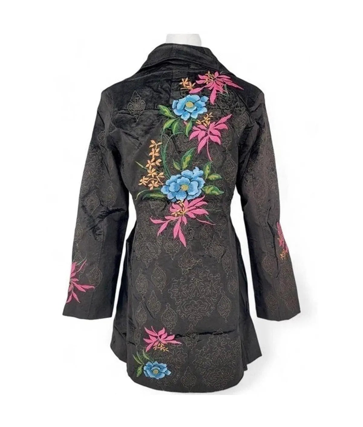 Beyond The Gates 2025 Eva Thomas Floral Embroidered Coat