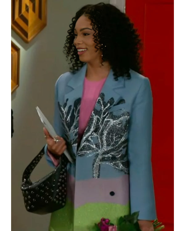 Beyond the Gates Chelsea Hamilton Multicolor Coat