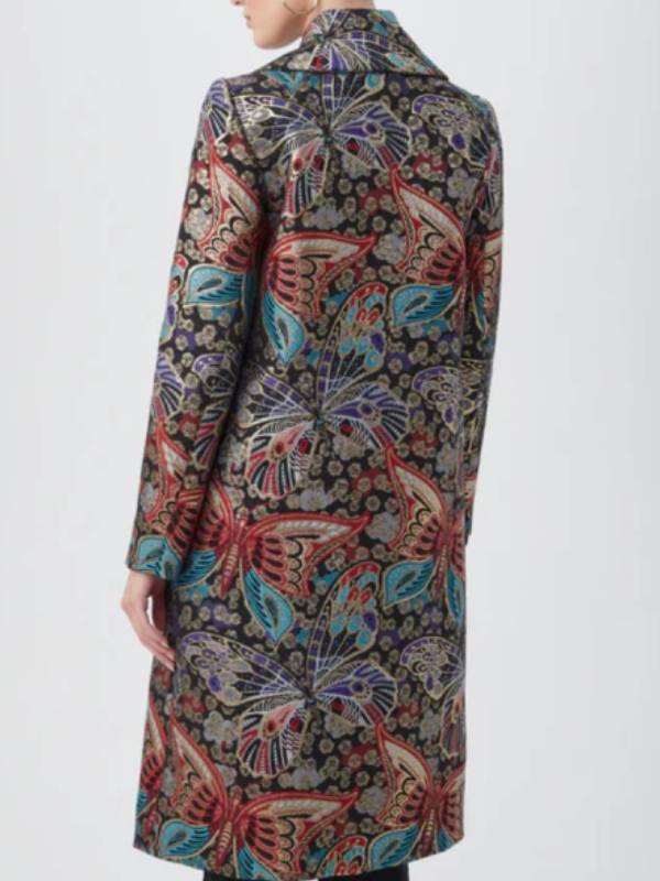 Beyond the Gates S01 Anita Dupree Printed Coat