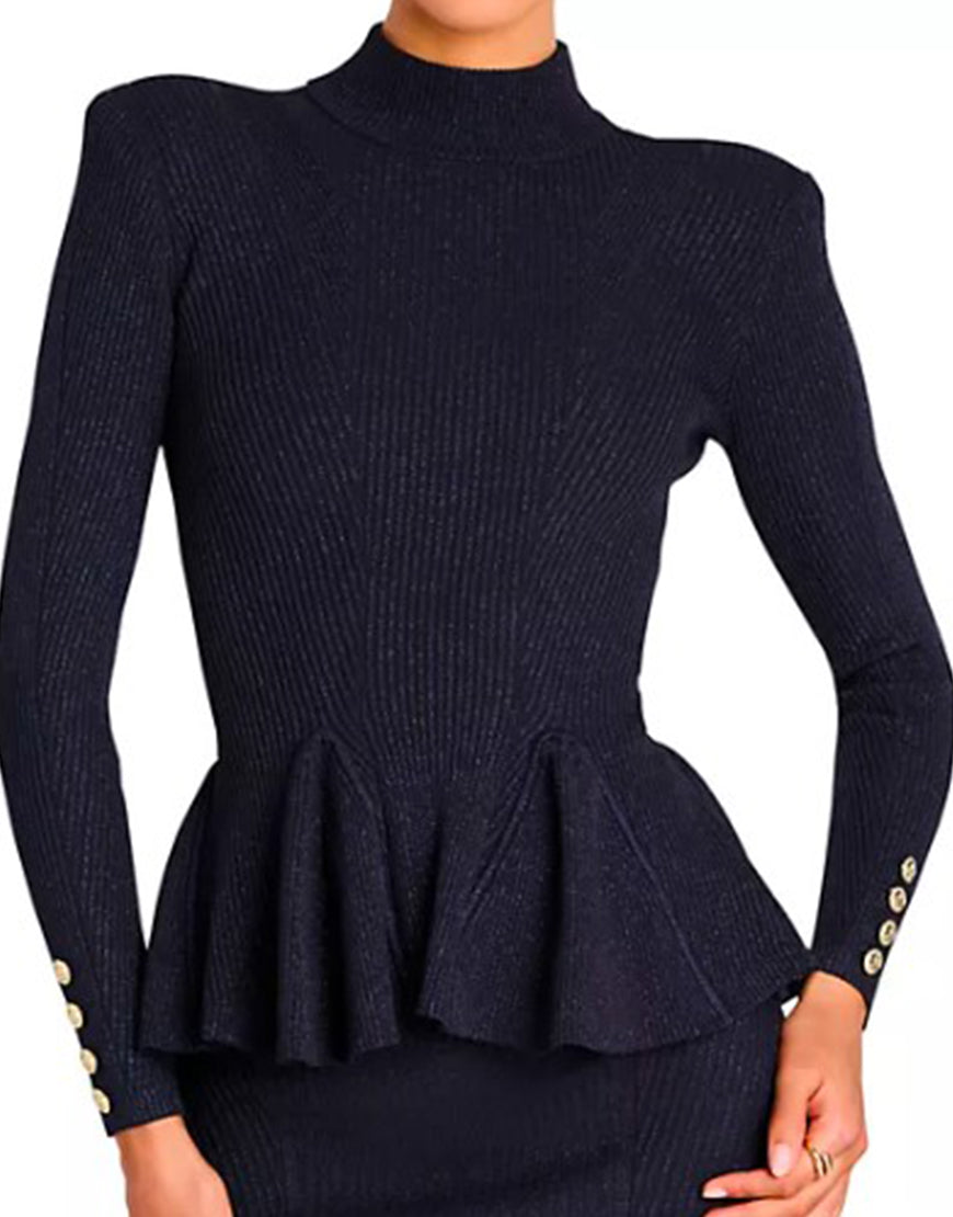 Beyond The Gates 2025 Daphnee Duplaix Peplum Sweater