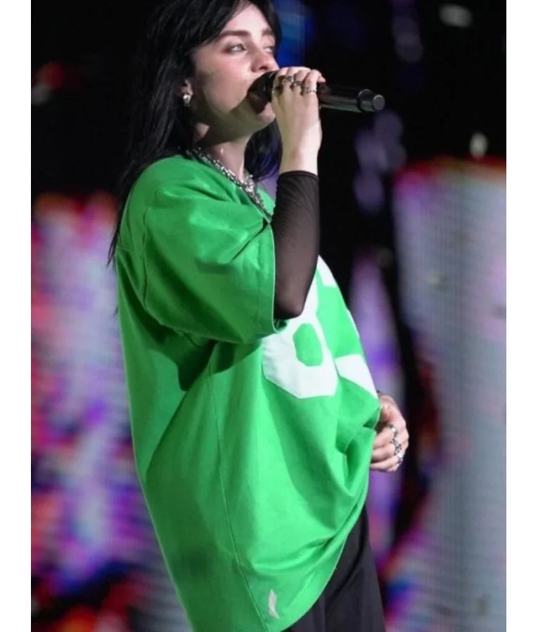 Billie Eilish 83 Green Jersey