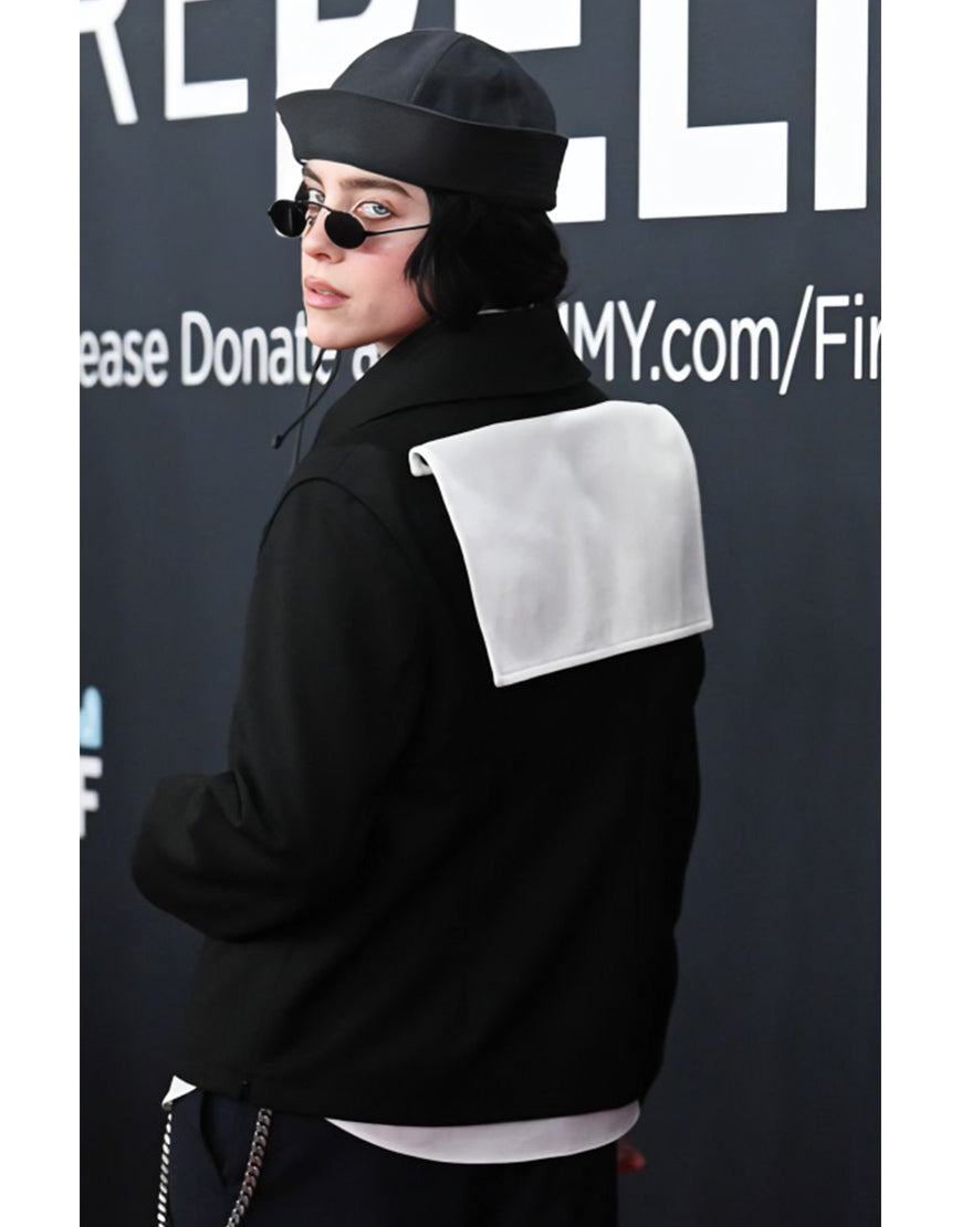 Billie Eilish Grammy Awards 2025 Black Jacket