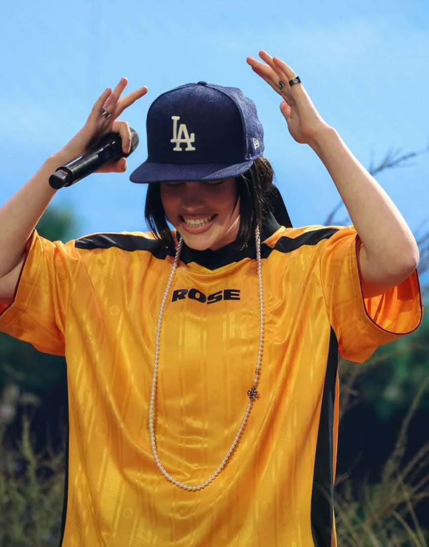 Billie Eilish Grammy Awards 2025 Orange T-shirt