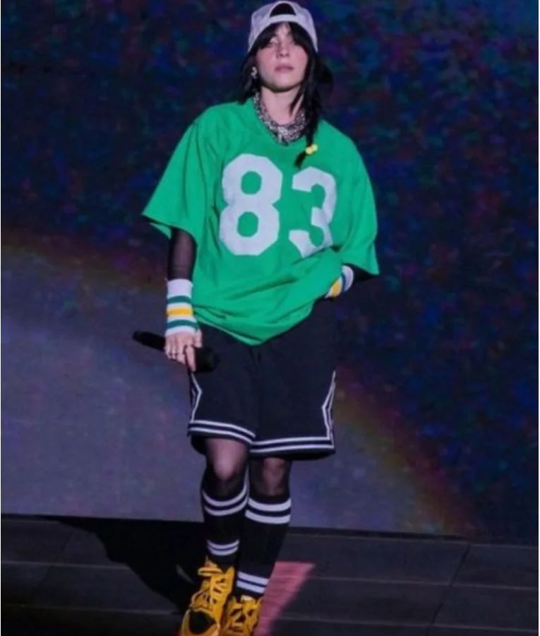 Billie Eilish 83 Green Jersey