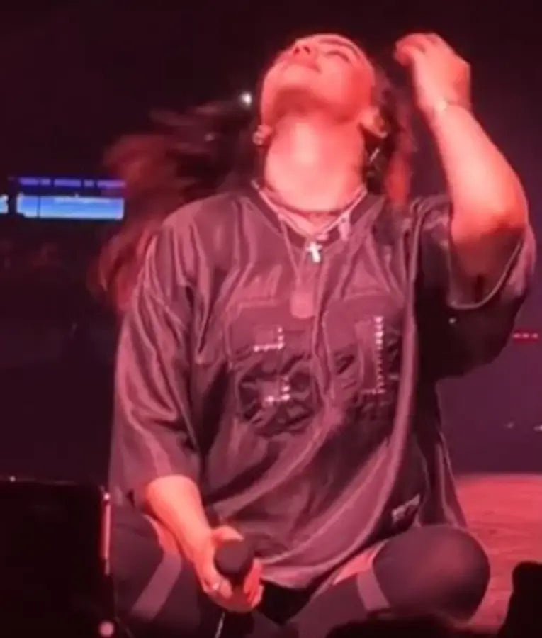 Billie Eilish London Hit Me Hard and Soft Tour Black Jersey