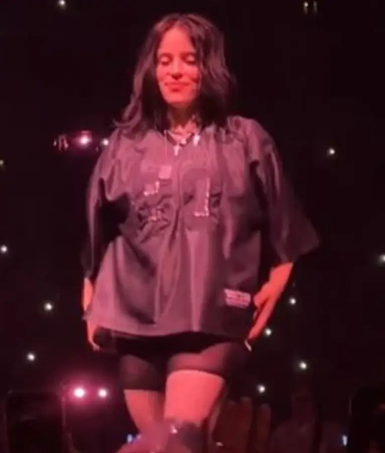 Billie Eilish London Hit Me Hard and Soft Tour Black Jersey