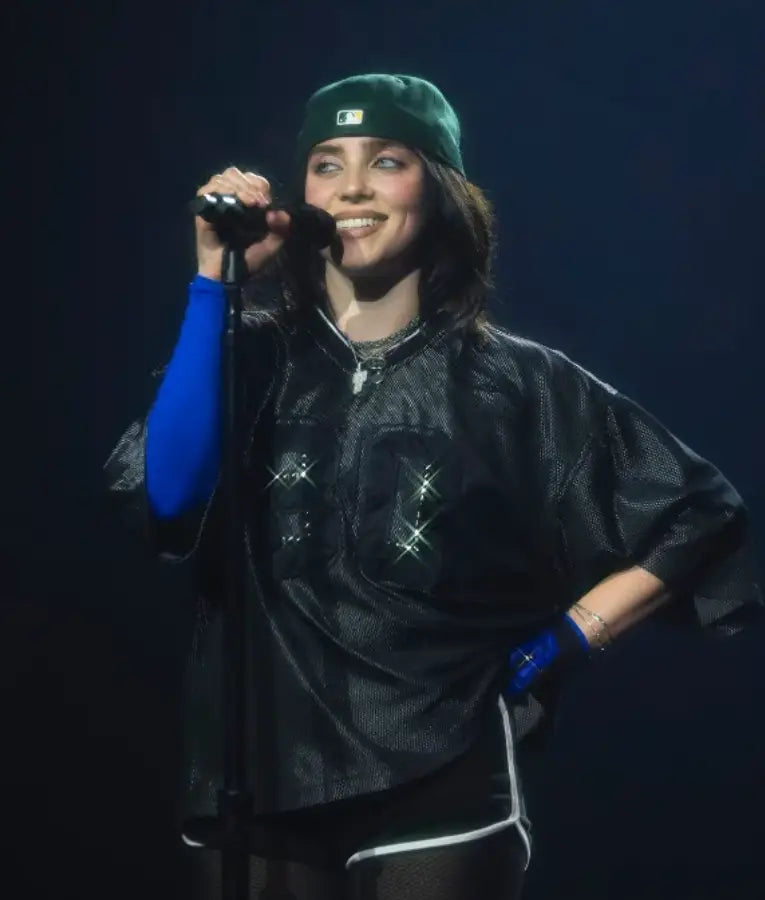 Billie Eilish London Hit Me Hard and Soft Tour Black Jersey