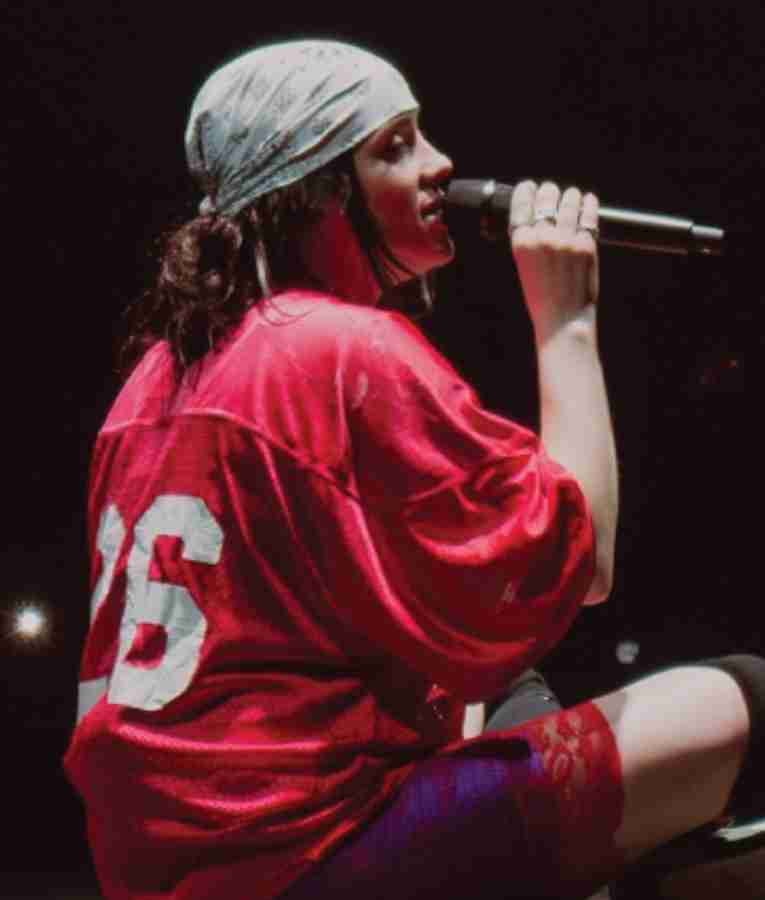 Billie Eilish 26 Red Jersey