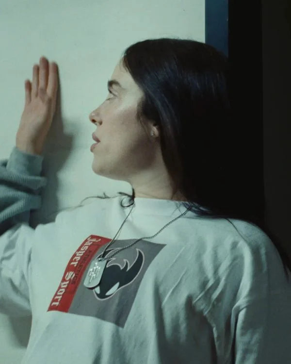 BillieEilishBIRDSOFAFEATHERJasperAthleticsWhiteTee