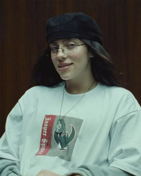BillieEilishBIRDSOFAFEATHERJasperAthleticsWhiteTees
