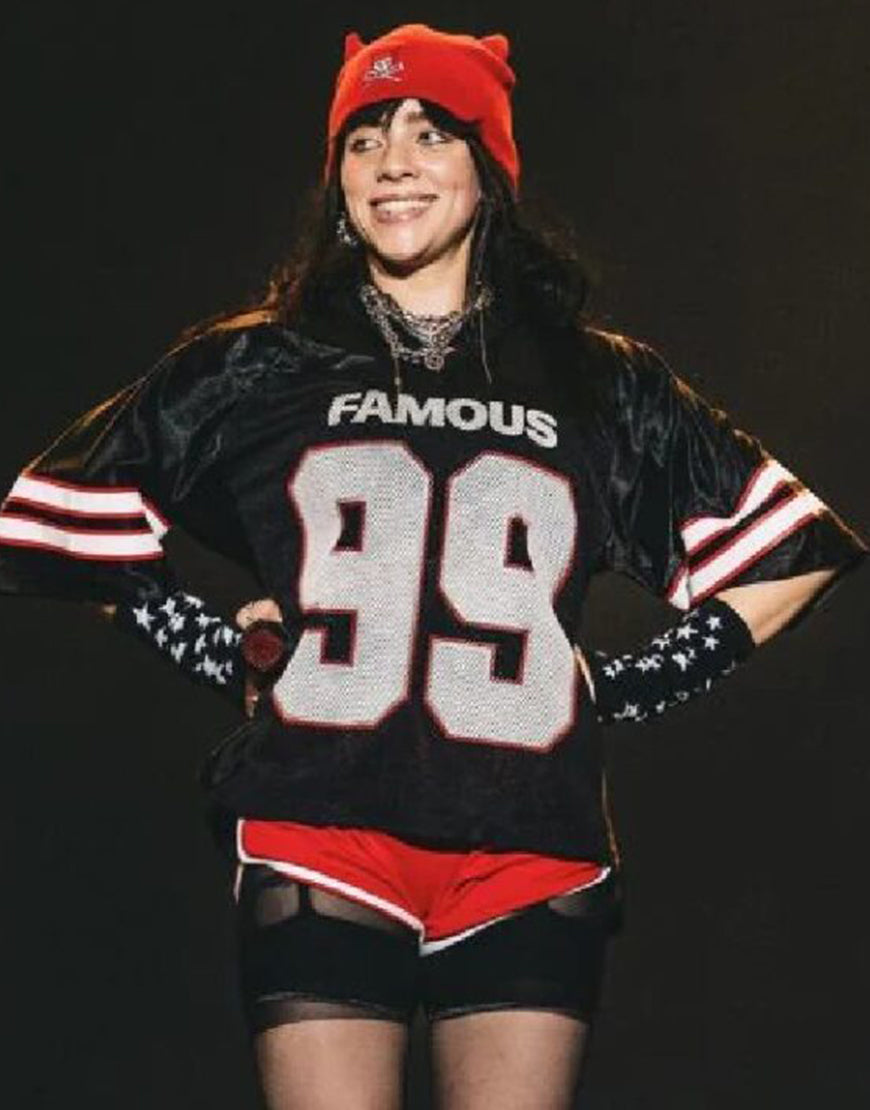 Billie Eilish Oversize Famous Jersey