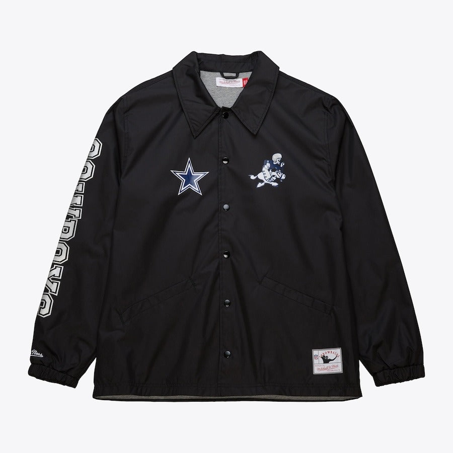 Black Dallas Cowboys Coaches Jacket