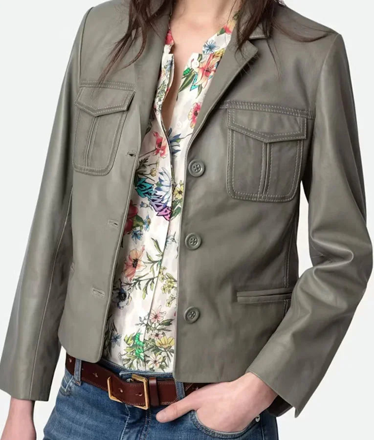 Bold and the Beautiful Katie Logan Leather Jacket
