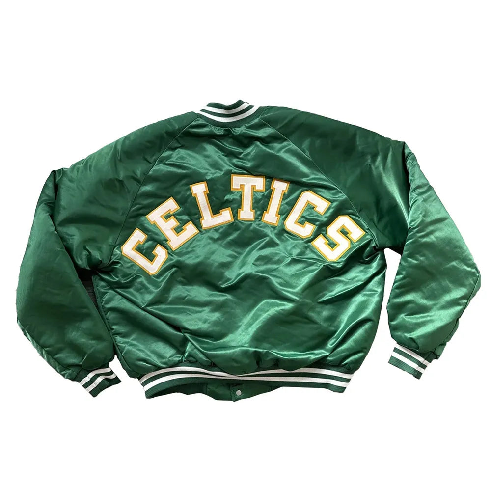 Boston Celtics 90’s Green Bomber Jacket