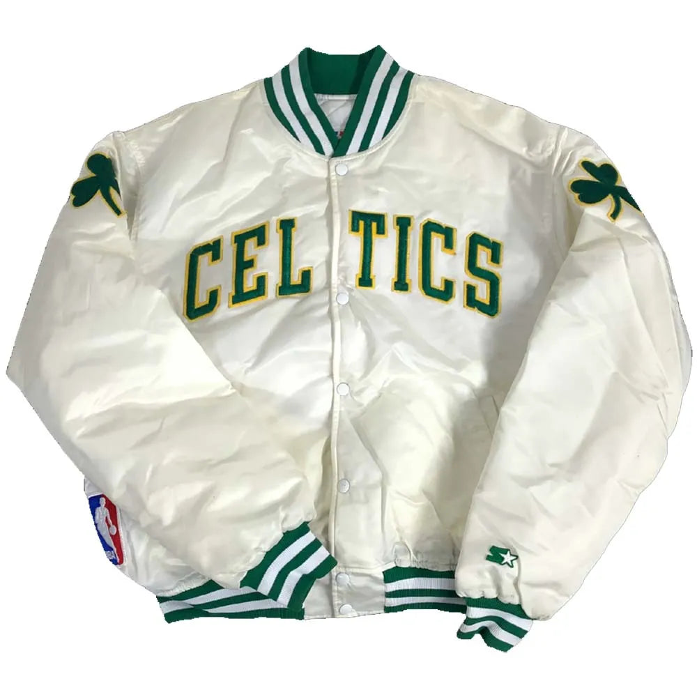 Boston Celtics Bomber Starter Jacket